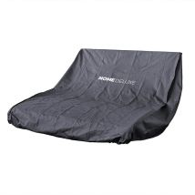 Home Deluxe Regenabdeckung für Liegestühle 150 x 170 cm wetterfest schwarz langlebig hergestellt in Europa