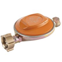Regolatore di gas propano – Flusso orario: 1,5 kg/h – Pressione di apertura: 37 mbar – ADDAX