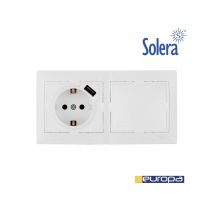 Edm - Kit Ofswitch + Base Con Usb + Cornice Of 2 Elementi 154x81x10mm S.europa Solera