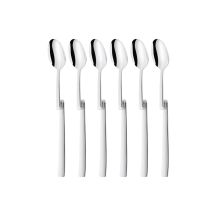 ZWILLING Latte Macchiato Löffel – 21 cm – 6er Pack – 18/10 Edelstahl – Spülmaschinenfest – Silber