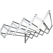 Wäscheständer Sauvic 89765 Ausziehbar 10 Stangen 120 Cm
