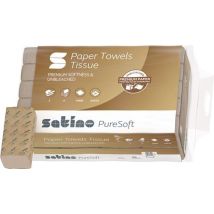 Toalla De Papel Satino Puresoft 277540 2 Capas Suave Beige L.aprox.230 Mmxan.aprox.240mm Kr
