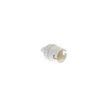 EUR OHM B22-Sockelring - Weiß - IP20 - Lampenfassung