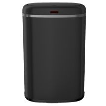 KITCHEN MOVE – Automatischer Mülleimer mit Infrarotsensor – 58L – Mattschwarz – 38 × 28 × 64,5 cm – Soft-Close – Fingerabdruckresistent