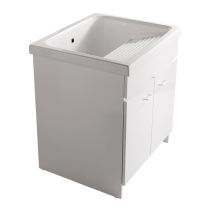 Mobile Osiride A Terra Cm. 75x65 A Due Ante Con Lavatoio Con