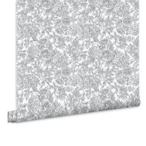 Vliestapete Grau 10m x 52cm – Wasserbeständig – Lichtbeständig – Nachhaltig – Laura Ashley