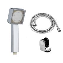 Dp Griferia - Douchette À Main Led Tricolore Ry-l026 Avec Support De Douche Et Tuyau Inclus