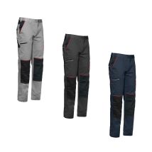 Issaline 9030b-080 Stretch Boom Arbeitshose Grau S
