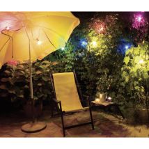 Party Fun Lights - Eurolite Motiv-lichterkette Kugel Außen Netzbetrieben Anzahl Leuchtmittel 12 Glühlampe Mehrfarbig