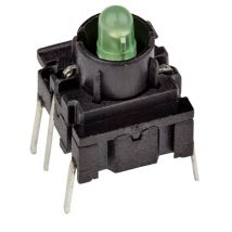 Mec 3fth920 Multimec 3f Series Interruttore 24 V 50 Ma Momentaneo Verde (l X L X A) 10 X 10 X 10.40 Mm Ip67 1 Pz.
