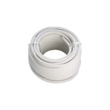 Línea Coaxial Sat 1.0/4.8 Blanco, 100m Bobina (por 100)