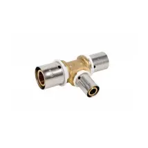 Sanitaire-distribution - Serti Press Rt201216 - Per Connection To Crimp Reduced Unequal Tee Ø20-12-16