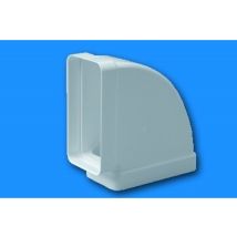 Codo rectangular horizontal 90o 110x55 mm ignífugo – Tubpla