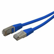 Avb - Cable De Red Rj45 Cat.6 Blindado F/utp 1,00m Cobre - Azul - 997349