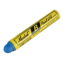 Markal Mrk-80225 Paintstick Cold Surface Marker - Durable Blue Marking Stick For Industrial And Cold Surface Applications