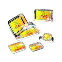 Vasito para plumcake de aluminio – 24 cm x 10 cm x 5 cm – Temperatura máxima +200°C – Pack de 4 unidades