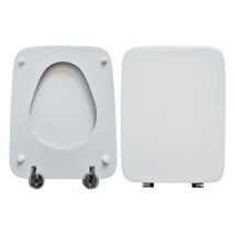 Copriwater Hatria Erika Pro Q Compatibile In Poliestere Bianco