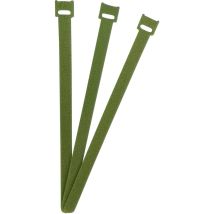 Fastech Collier De Serrage Auto-agrippant Pour Grouper Partie Velours Et Partie Agrippante (l X L) 250 Mm X 13 Mm Vert