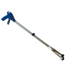 Wellys faltbarer Greifer – 82 cm – Aluminium, ABS – Müllgreifer für Garten und Freizeit – rückenschonend, für Rechts- und Linkshänder