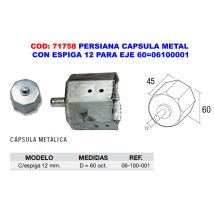 Verschlusskapsel Aus Metall Mit Spike 12 Für Achse 6006100001