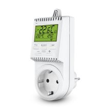 Elektrobock Termostato A Spina Ts30 Per Riscaldamento Elettrico Ral 9010 Bianco Puro Normale