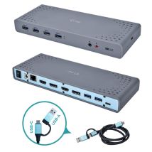I-tec Usb 3.0 / Usb-c / Thunderbolt 3 Dual Display Docking Station