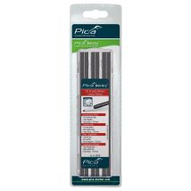 Pica BIG Dry Ersatzminen-Set – 12 Graphitminen 2H – 2 x 5 mm – 150 mm – Kompatibel mit Pica BIG Dry
