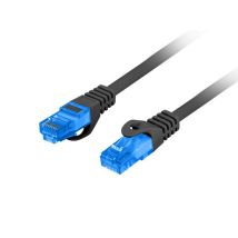 Patchkabel S/FTP 6A RJ45 3m schwarz – Kupferplattiert – AWG 26 – Frequenz 500 MHz – LSZH – LANBERG
