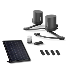 Motorisierung Für Flügeltor Avidsen Orane510 + Solar-set + 2 Zusätzliche Fernbedienungen (insgesamt 4)