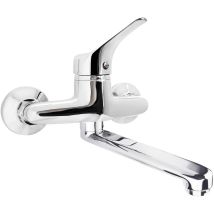 Grifo Mural Cromado Para Lavabo Boj 050m