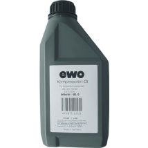 Kompressorenöl 1l Flasche – Mineralöl – Viskositätsklasse ISO-VG 150 – Kinematische Viskosität 152 mm²/s – Temperaturbereich 0 °C bis +120 °C