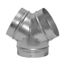 Conector De Derivación En "y" Galvanizado - Diámetro 125 Mm Joncoux