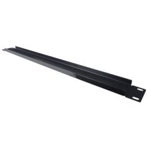 Panneau de rack 19" – Couvercle aveugle 1U – Noir – Rack et accessoire – CCTV
