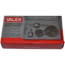 Set Di Frese Seghe A Tazza 11 Pezzi Per Legno Plastica Cartongesso Valex 1980438