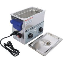 Ultraschall-Teilereiniger 3,2 l – 6879 – 120 Watt – 100 Watt Heizleistung – 40 kHz – 270 mm Höhe – 240 mm Breite – 170 mm Länge