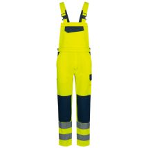 Gr .52 Borna Warnschutz-latzhose Gelb Borna High Visibility Bib Trousers