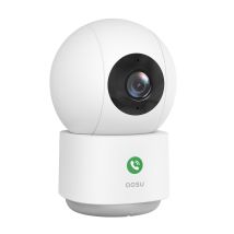 Aosu - 4mp 2.5k Cámara Vigilancia Wifi Interior, Camara Vigilancia 5g/2.4 Ghz Wifi, Detección Humana Ai, Llamada De Un Toque, Audio Bidireccional, 