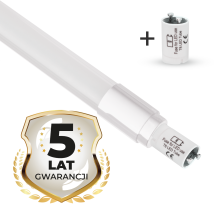 Lampada Fluorescente A Led Di Alta Qualità, 15,5 W, 2500 Lm, 4000 K, 120 Cm, 5 Anni Di Garanzia.