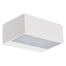 Wandleuchte Iona – R7s – 60W – Weiß – Höhe 7 cm – Breite 18 cm – Länge 11 cm