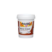 Masilla Para Vidriero Blanca 1 Kg 1402 - Polyfilla