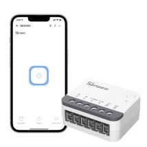 Interrupteur Intelligent Zigbee 4 Pack – Amplificateur De Signal – Compatible Avec Alexa Et Google Home – Nécessite Un Fil Neutre – Sonoff