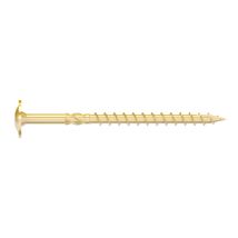 Simpson Strong Tie - 6x60mm Tornillos Estructurales Para Madera De Cabeza Plana - Caja De 50