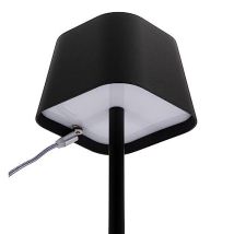 Securit Georgina Elegante Led Tischlampe Schwarz