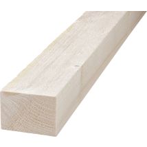 Sicashop - Rahmen Fichte/tanne Feiner Sägeschnitt 2000 X 58 X 58 Mm Balken Bauholz Holz
