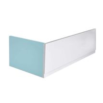 Polysan - Plain - Frontschürze 170, Rechts, 1700x590 Mm, Weiß 72786
