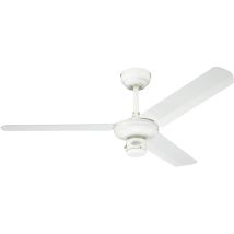 Westinghouse - Lighting Ventilatore Da Soffitto Industrial Alloggiamento Bianco Ø 122 Cm 7833740