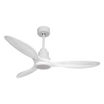 Ventilador De Techo Modo Invierno/verano Termostato Dimable Wifi Motor Dc Techos Inclinados Mando A Distancia Luz Tres Tonos Hypersilence Memoria 