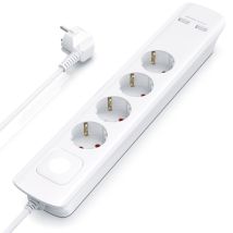 Steckdosenleiste Mehrfachsteckdose Steckerleiste 3680w, 4-fach - Bearware