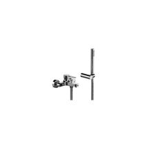 Miscelatore Monocomando Vasca Con Supporto E Doccetta.(dianflex) Misura: Cromo