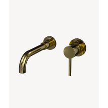 Wand-waschtischmischer Golden - Rabe